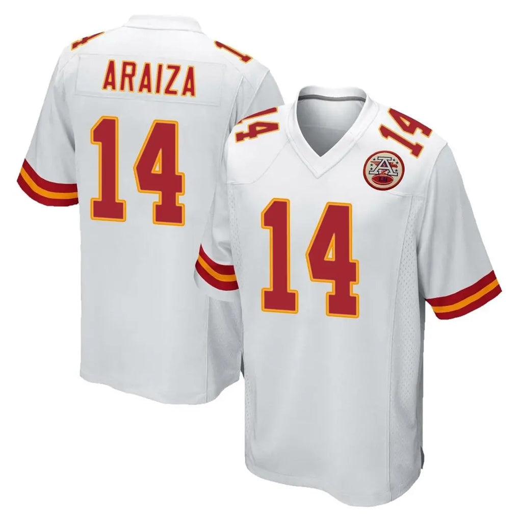 Kdoa KC.Chiefs #14 Matt Araiza Player White Home Game Stitched Jerseys