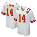 Kdoa KC.Chiefs #14 Matt Araiza Player White Home Game Stitched Jerseys