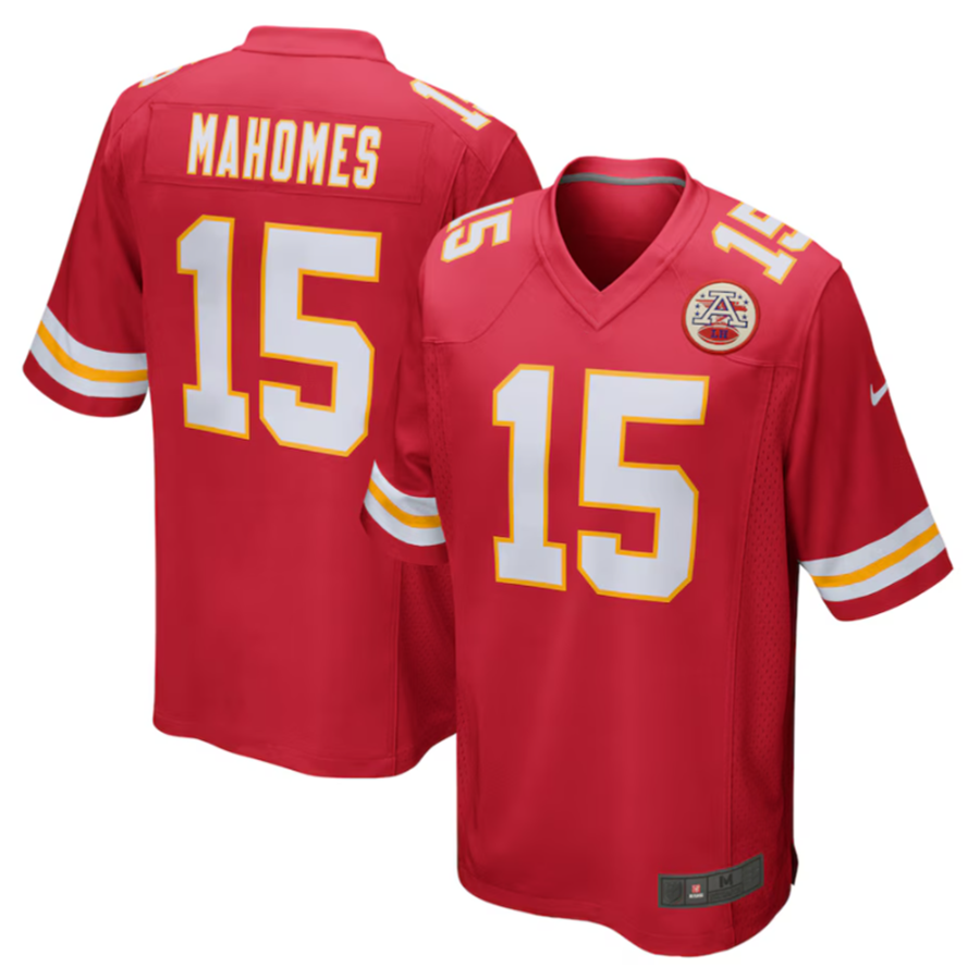 Kdoa KC.Chiefs #15 Patrick Mahomes Player Red Home Game Stitched Jersey