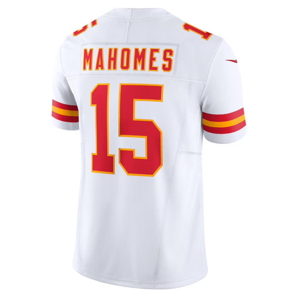 Kdoa KC.Chiefs #15 Patrick Mahomes White Vapor F.U.S.E. Limited Stitched Jerseys