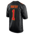 Kdoa KC.Chiefs #1 Xavier Worthy Player Carbon Black Fashion Game Stitched Jerseys