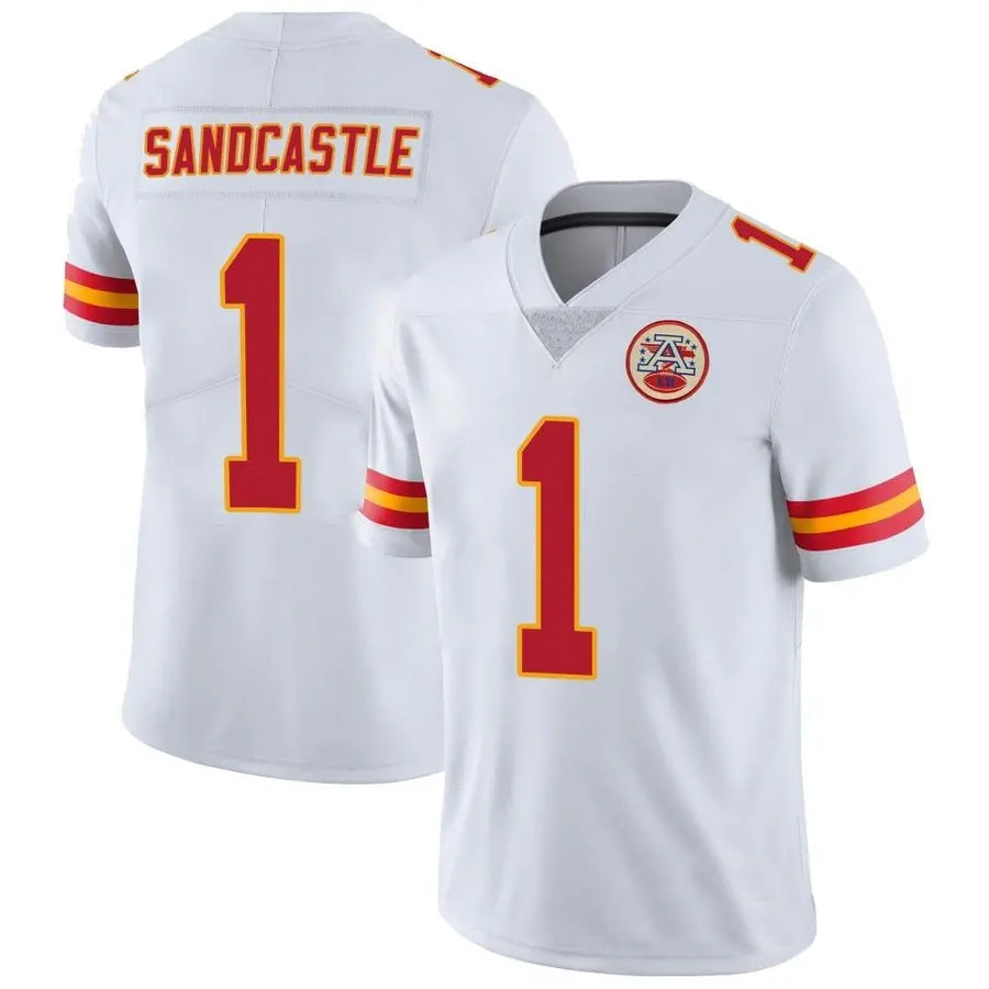 Kdoa KC.Chiefs #1 Xavier Worthy Player White Vapor Limited Stitched Jerseys