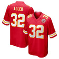 Kdoa KC.Chiefs #32 Marcus Allen Player Red Home Game Stitched Jerseys