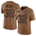 Kdoa KC.Chiefs #32 Nick Bolton Player Brown Salute To Service Limited Stitched Jerseys