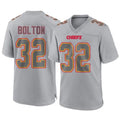 Kdoa KC.Chiefs #32 Nick Bolton Player Gray Limited Game Stitched Jerseys