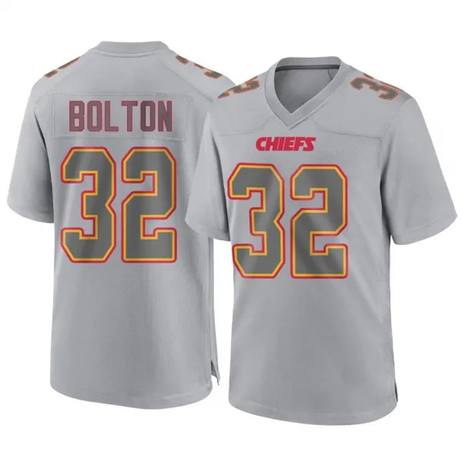 Kdoa KC.Chiefs #32 Nick Bolton Player Gray Limited Game Stitched Jerseys
