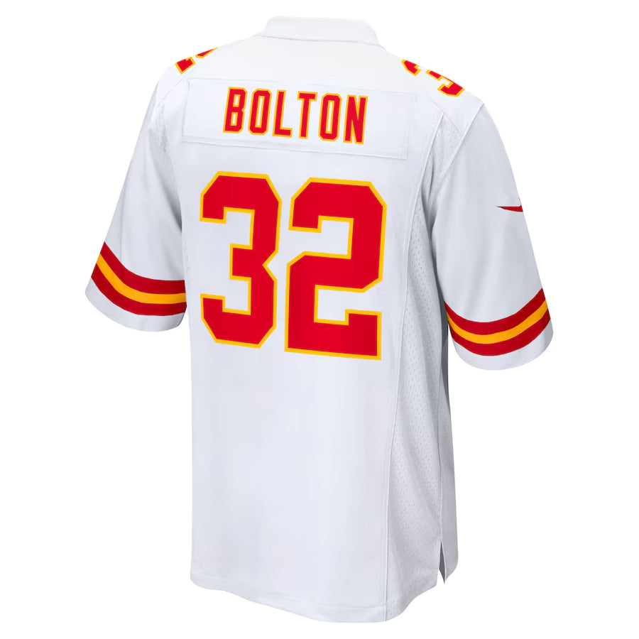 Kdoa KC.Chiefs #32 Nick Bolton Player White Home Game Stitched Jerseys