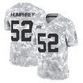 Kdoa KC.Chiefs #52 Creed Humphrey Player Arctic Camo Salute To Service Limited Game Stitched Jerseys