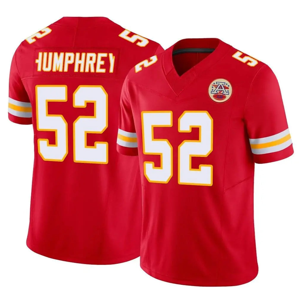 Kdoa KC.Chiefs #52 Creed Humphrey Player Red Limited Vapor F.U.S.E. Home Game Stitched Jerseys