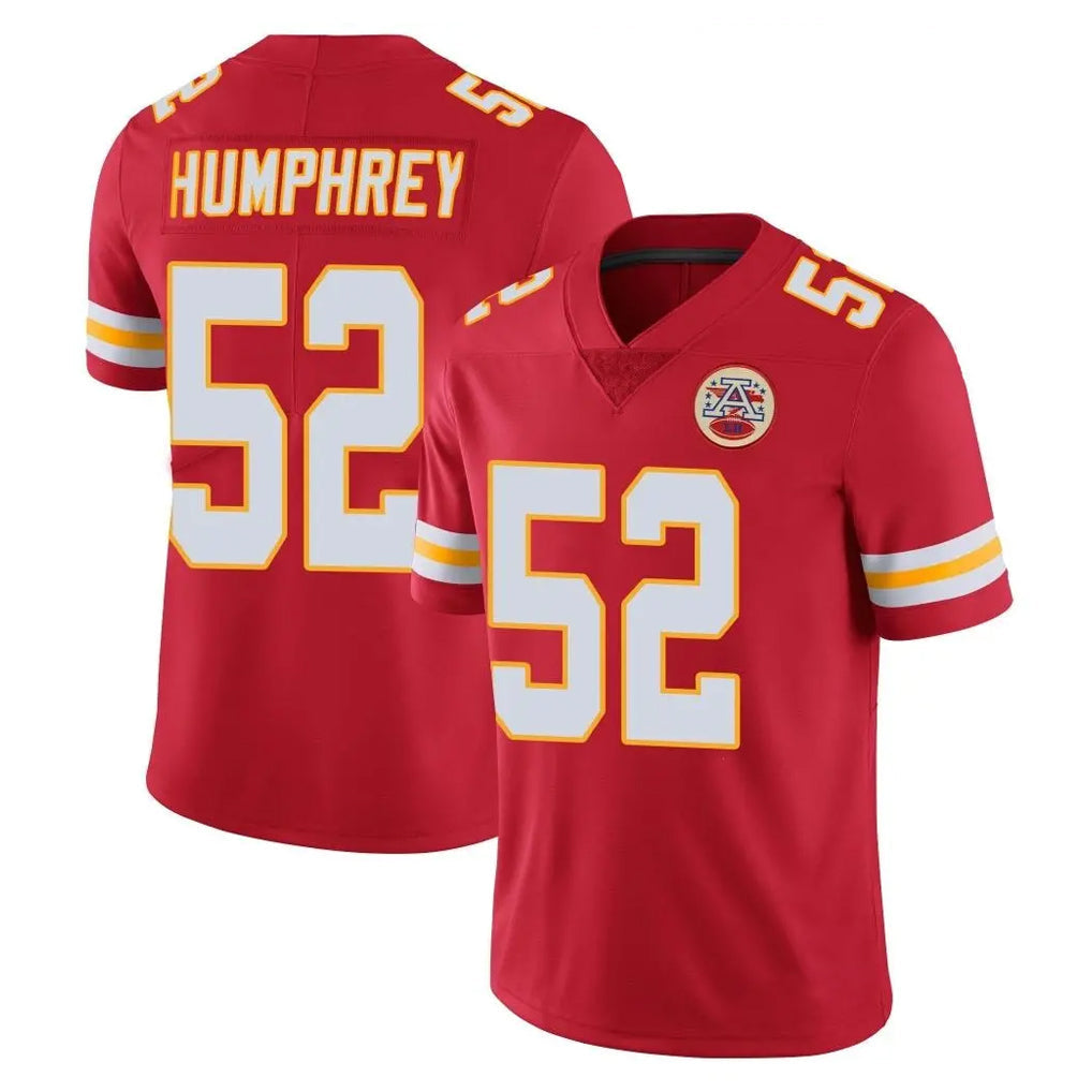 Kdoa KC.Chiefs #52 Creed Humphrey Player Red Limited Vapor Untouchable Home Game Stitched Jerseys