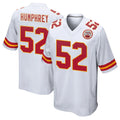 Kdoa KC.Chiefs #52 Creed Humphrey Player White Home Game Stitched Jerseys