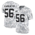 Kdoa KC.Chiefs #56 George Karlaftis Player Arctic Camo Salute To Service Limited Game Stitched Jerseys