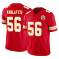 Kdoa KC.Chiefs #56 George Karlaftis Player Red Limited Vapor F.U.S.E. Home Game Stitched Jerseys