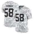 Kdoa KC.Chiefs #58 Derrick Thomas Player Arctic Camo Salute To Service Limited Game Stitched Jerseys