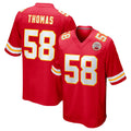 Kdoa KC.Chiefs #58 Derrick Thomas Player Red Home Game Stitched Jerseys