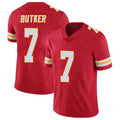 Kdoa KC.Chiefs #7 Harrison Butker Player Red Vapor Limited Stitched Jerseys