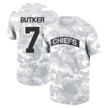 Kdoa KC.Chiefs #7 Harrison Butker Player Salute to Service Hoodies & T-Shirts Stitched Jerseys