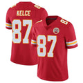 Kdoa KC.Chiefs #87 Travis Kelce Player Red Limited Vapor Untouchable Home Game Stitched Jerseys