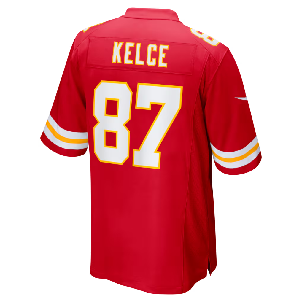 Kdoa KC.Chiefs #87 Travis Kelce Red Game Stitched Jerseys