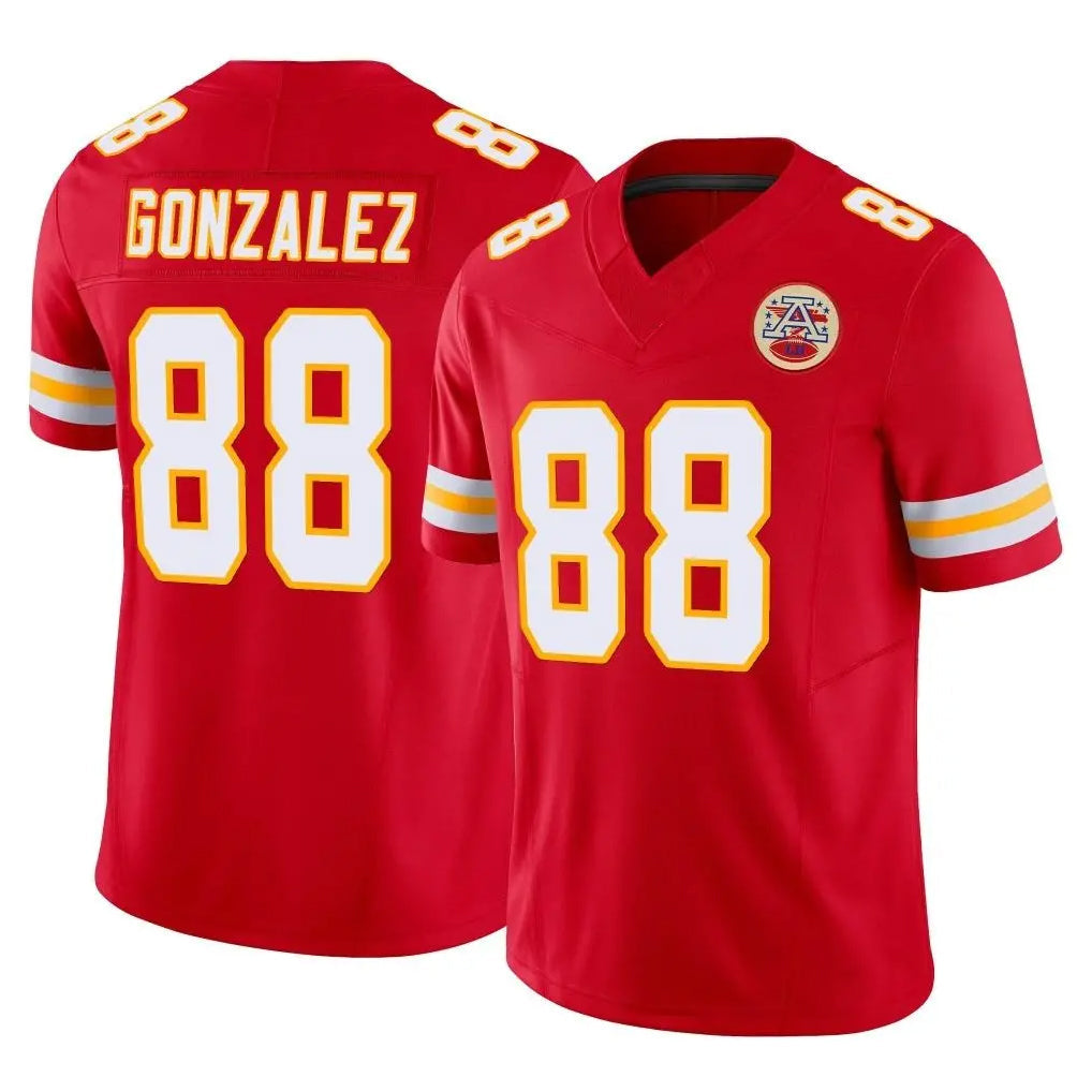 Kdoa KC.Chiefs #88 Tony Gonzalez Player Red Limited Vapor F.U.S.E. Home Game Stitched Jerseys