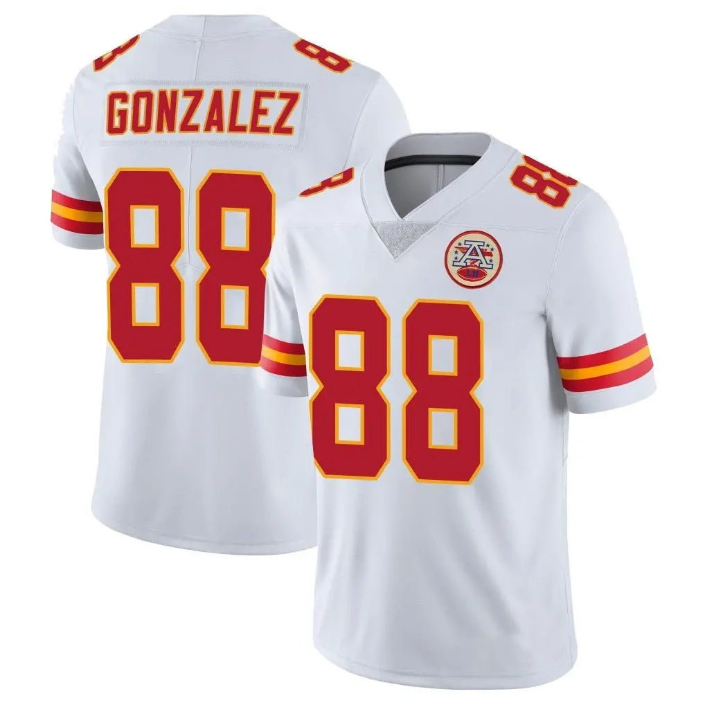 Kdoa KC.Chiefs #88 Tony Gonzalez Player White Limited Vapor Untouchable Home Game Stitched Jerseys