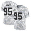 Kdoa KC.Chiefs #95 Chris Jones Player Arctic Camo Salute to Service Limited Stitched Jerseys