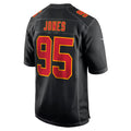 Kdoa KC.Chiefs #95 Chris Jones Player Black Fashion Game Stitched Jerseys