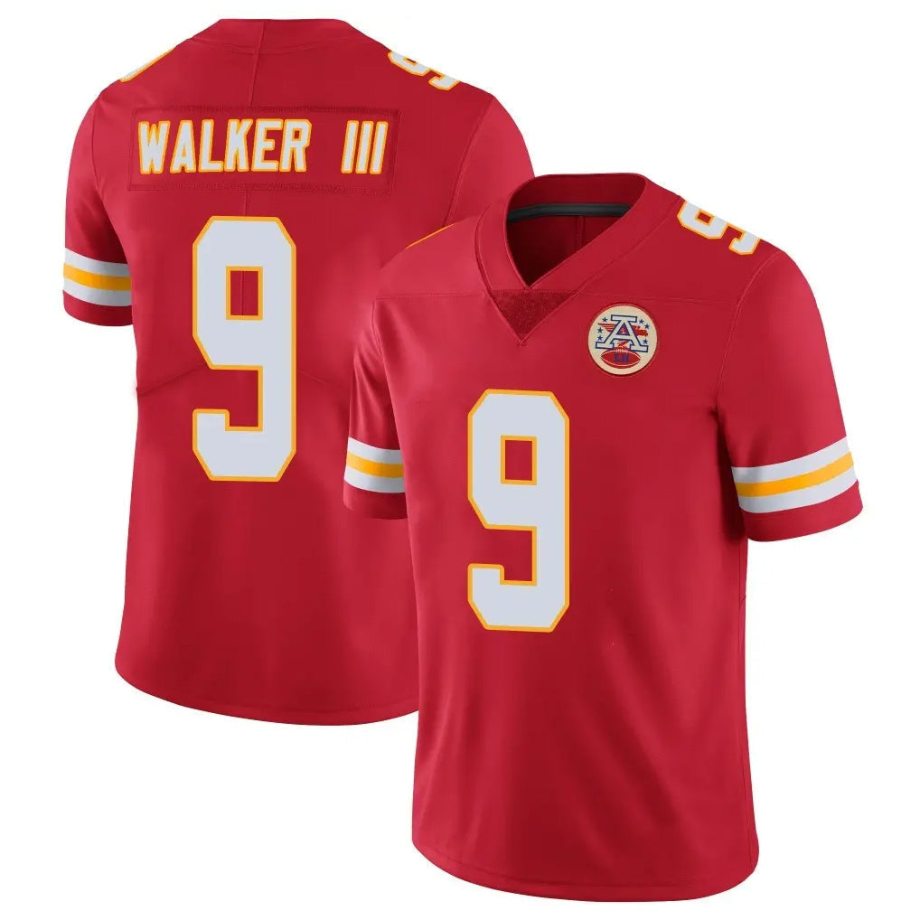 Kdoa KC.Chiefs #9 Kenneth Walker III Player Red Limited Vapor Untouchable Home Game Stitched Jerseys