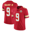 Kdoa KC.Chiefs #9 Kenneth Walker III Player Red Limited Vapor Untouchable Home Game Stitched Jerseys