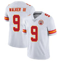 Kdoa KC.Chiefs #9 Kenneth Walker III Player White Limited Vapor Untouchable Home Game Stitched Jerseys