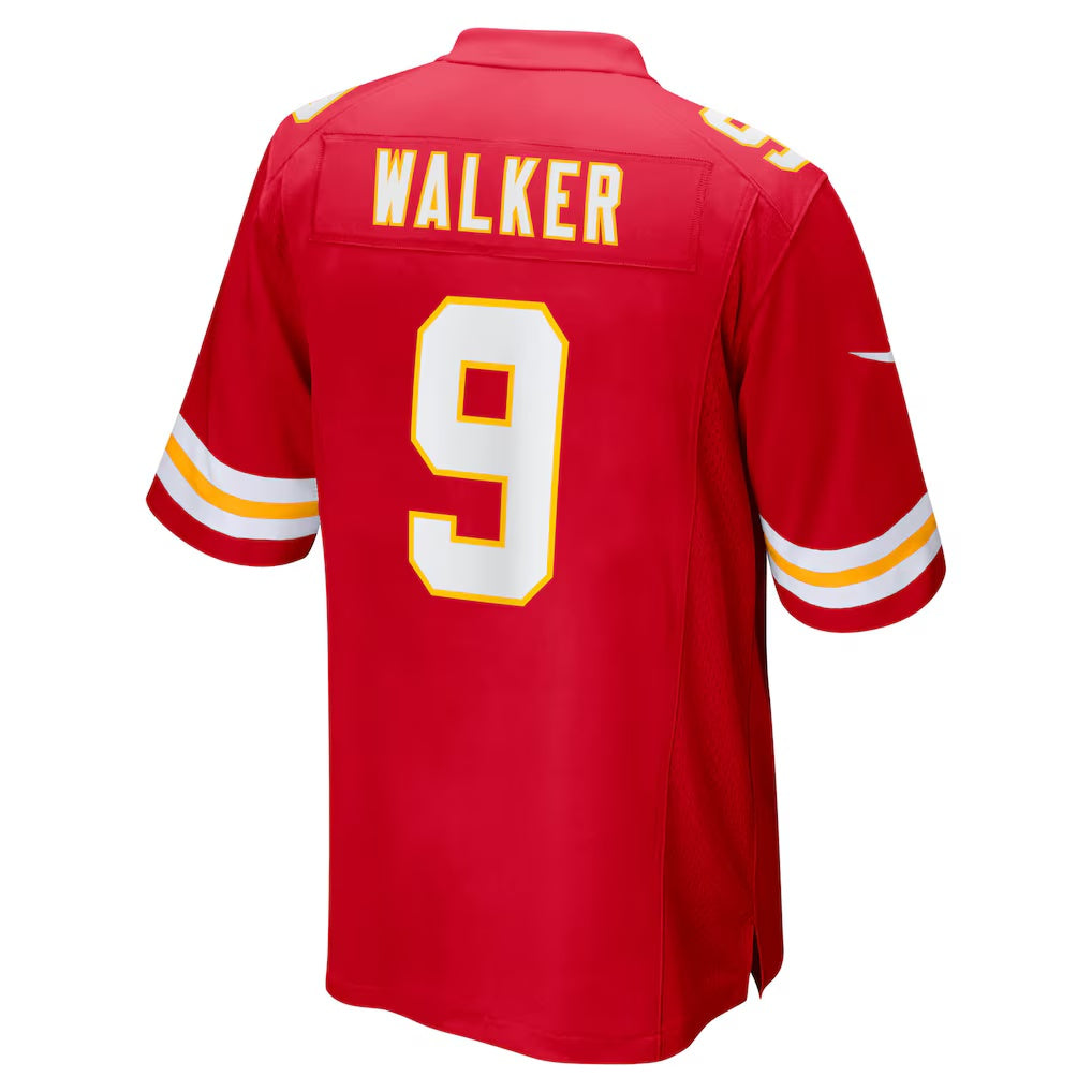 Kdoa KC.Chiefs #9 Kenneth Walker III Red Game Stitched Jerseys