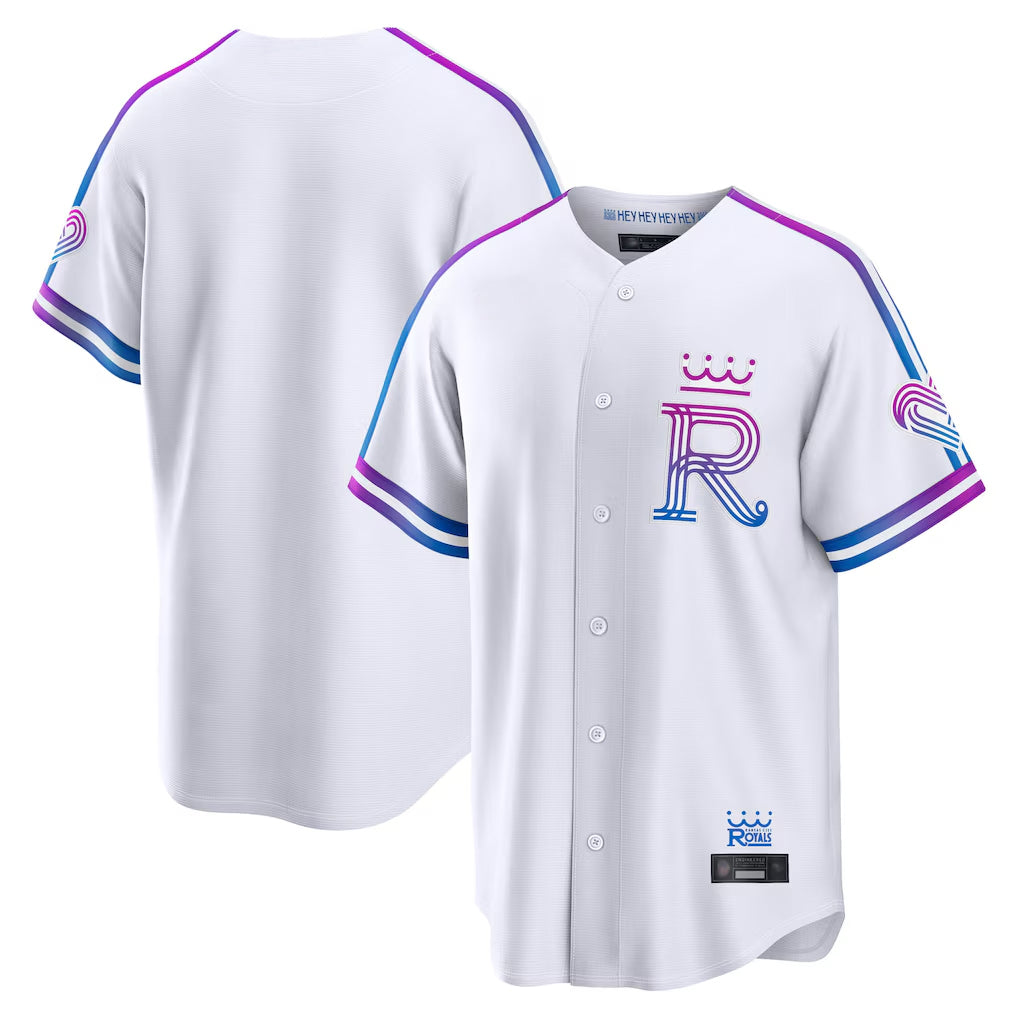 Kdoa KC.Royals White 2026 City Connect Limited Home Blank Player Stitched Jerseys