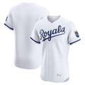 Kdoa KC.Royals White Alt Limited Elite Home Blank Player Stitched Jerseys