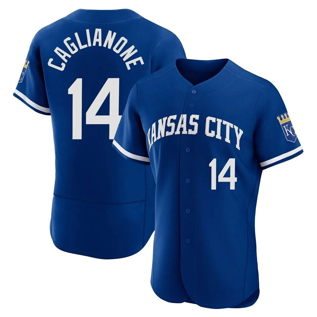 Kdoa KC.Royals #14 Jac Caglianone Player Royal City Connect Limited Elite Home Game Stitched Jerseys