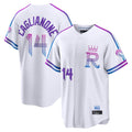 Kdoa KC.Royals #14 Jac Caglianone Player White 2026 City Connect Limited Home Stitched Jerseys