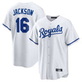 Kdoa KC.Royals #16 Bo Jackson Player White Home Game Stitched Jerseys