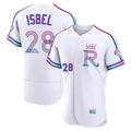 Kdoa KC.Royals #28 Kyle Isbel Player White 2026 City Connect Limited Elite Home Stitched Jerseys