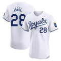 Kdoa KC.Royals #28 Kyle Isbel Player White Alt Limited Elite Home Stitched Jerseys