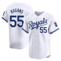 Kdoa KC.Royals #55 Cole Ragans Player White Alt Limited Home Stitched Jerseys