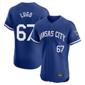 Kdoa KC.Royals #67 Seth Lugo Player Royal Limited Elite Home Game Stitched Jerseys