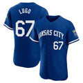 Kdoa KC.Royals #67 Seth Lugo Player Royal Limited Elite Home Stitched Jerseys