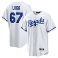 Kdoa KC.Royals #67 Seth Lugo Player White Home Game Stitched Jerseys