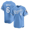 Kdoa KC.Royals #6 Jonathan India Player Light Blue Alt Limited Home Stitched Jerseys