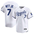 Kdoa KC.Royals #7 Bobby Witt Jr. Player White Alt Limited Home Stitched Jerseys