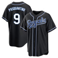 Kdoa KC.Royals #9 Vinnie Pasquantino Player Black Carbon Fashion Home Game Stitched Jerseys