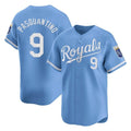 Kdoa KC.Royals #9 Vinnie Pasquantino Player Light Blue Alt Limited Home Stitched Jerseys