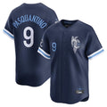 Kdoa KC.Royals #9 Vinnie Pasquantino Player Navy City Connect Limited Home Stitched Jerseys