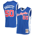 Kdoa LA.Clippers #50 Corey Maggette Mitchell & Ness Royal 2002-2003 Hardwood Classics Swingman Stitched Jerseys