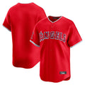 Kdoa LA.Angels Red Home Limited Blank Player Stitched Jerseys
