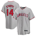Kdoa LA.Angels #14 Logan O'Hoppe Player Gray Home Game Stitched Jerseys